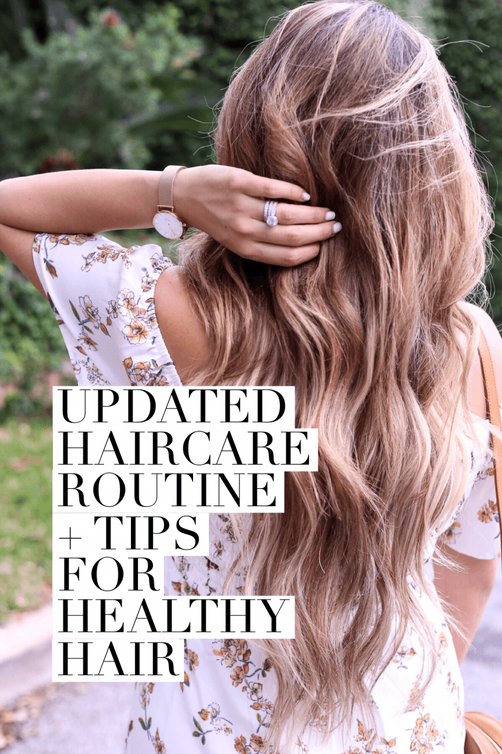 My Updated Haircare Routine + Tips for Healthy Hair - Courtney Shields