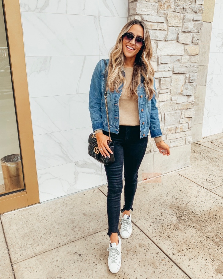 How To Style A Denim Jacket All Year Long | Courtney Shields